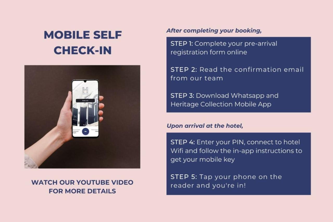 Heritage Collection On Arab - Mobile App Check-In Singapore Exterior foto